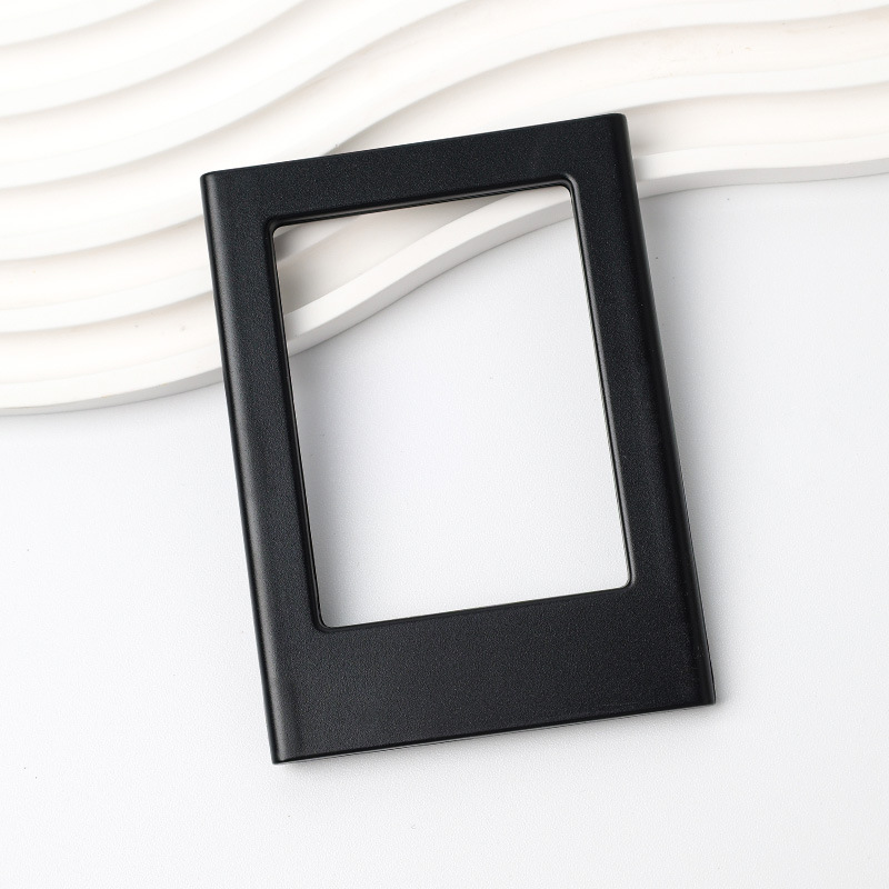 Black magnetic photo frame