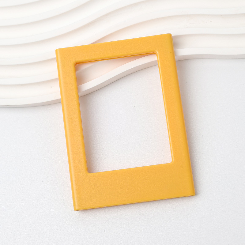 Caramel Yellow magnetic photo frame
